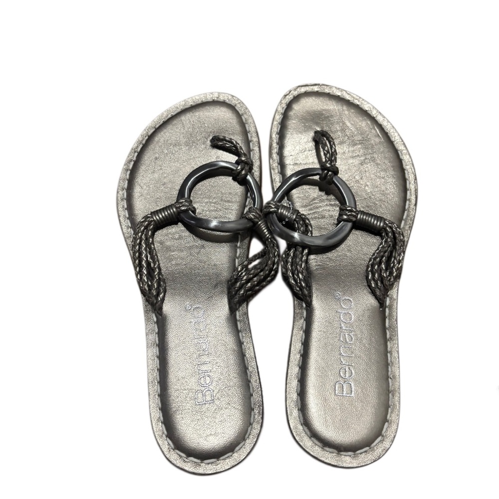 Bernardo Women's Metallic Sandals - Picture 2 of 3